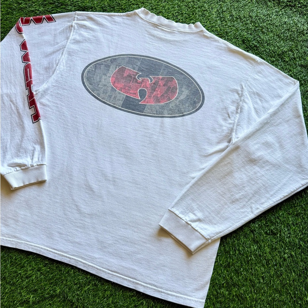 Vintage 1990s Wu Wear Wu-Tang Clan Long Sleeve Rap Shirt